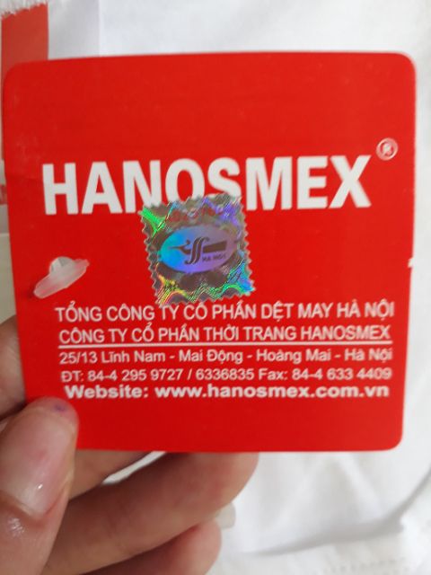 Áo ba lỗ Hanosmex ( hàng công ty)