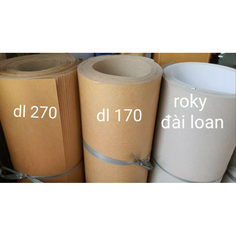 Giấy kraft Nhật, giấy cắt rập cứng, làm hộp quà 80cm x 120cm