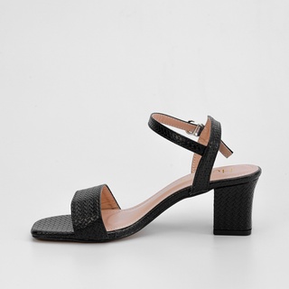 Sandal cao gót nữ da sần 7 phân / giày cao gót - thương hiệu hubert