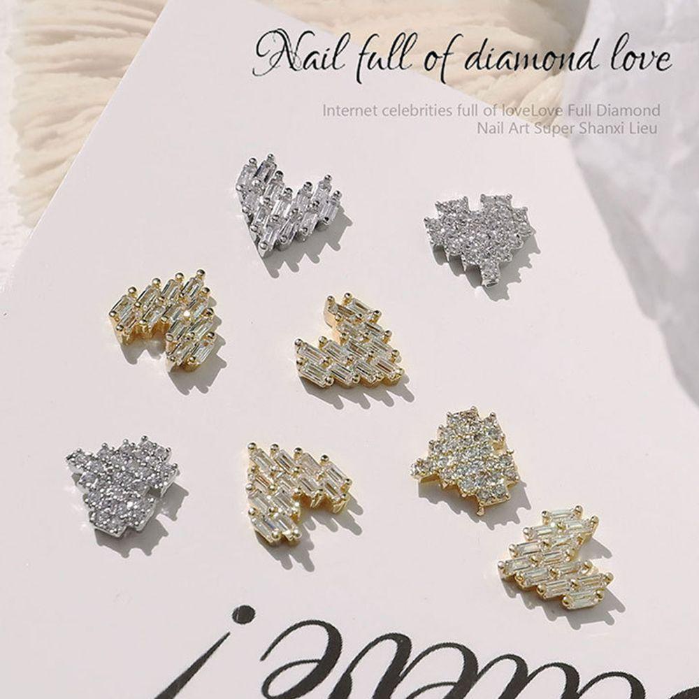 XIANTIN Hộp Hạt Đá Đính Móng Tay Lấp Lánh