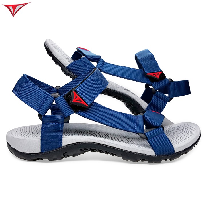 [Fullbox] Giày Sandal Nam Việt Thủy Quai Chéo Xanh Dương - VT08