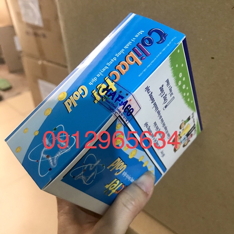 Men vi sinh sống colibacter Gold men Bạch Mai hỗ trợ tiêu hoá cho trẻ em và người lớn có bệnh về đường ruột