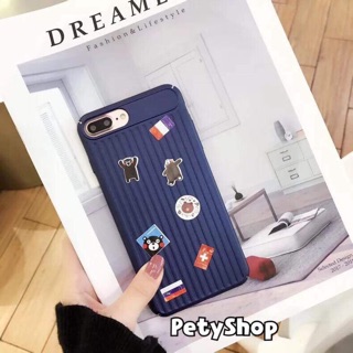 Ốp full vali sticker dán iphone X