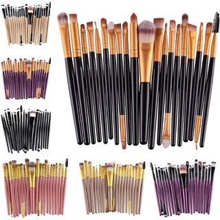 Set 20 Cọ Trang Điểm Lông Mềm Chất Lượng Cao