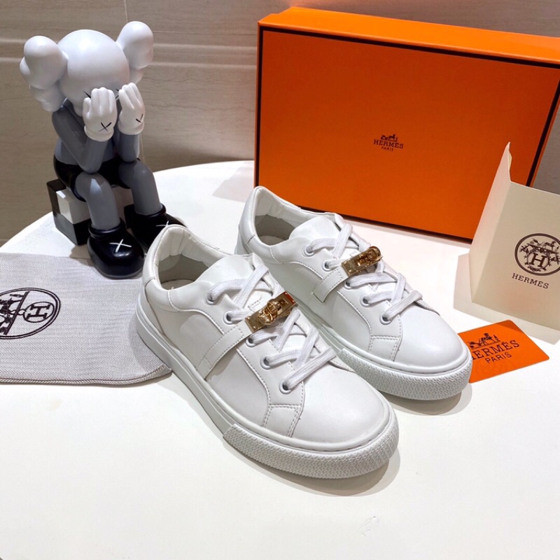 Giày trắng Hermes 2021 mới thu đông giới hạn cao nhất