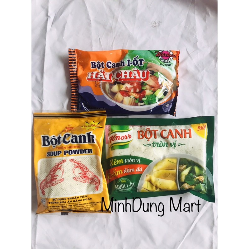 Bột canh I-ốt Hải châu/Thiên Hương/Knorr đóng gói