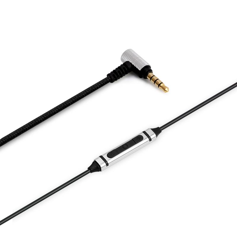 FAAEAL Snow Lotus with Mic microphone 3.5mm Bend PLug wire-controlled headset mobile phone headset hifi vocal MX500 flat head earplugs