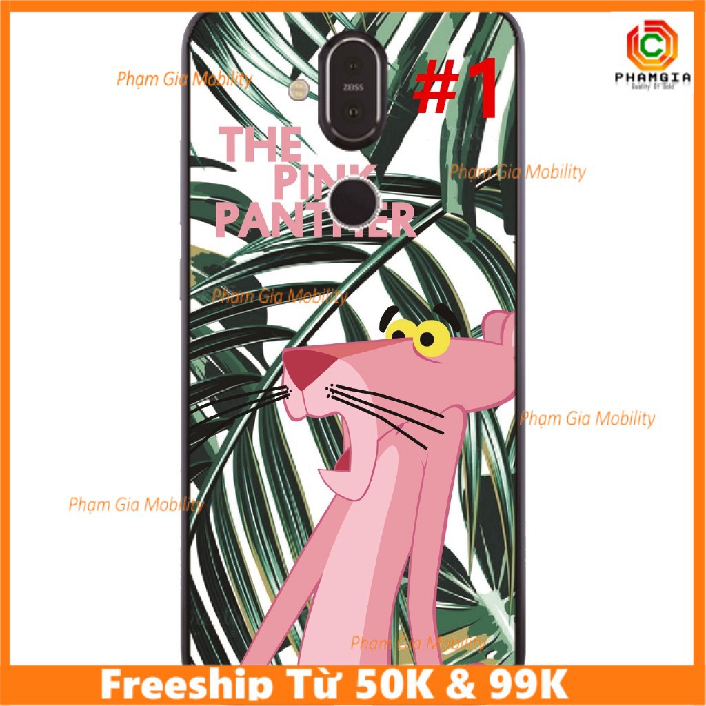 Ốp lưng Nokia 2.1 / 3.1 /5.1+(plus)/X5 /6.1+(plus)/X6 /7.1+(plus)/X7 dẻo hình báo hồng