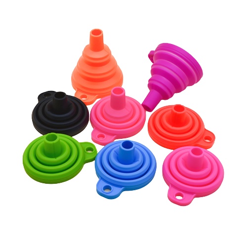 Phễu Silicon Gấp Gọn Chiết Chất Lỏng, Mỹ Phẩm, Dung Dịch, Nước Hoa, Dầu Ăn, Gia Vị
