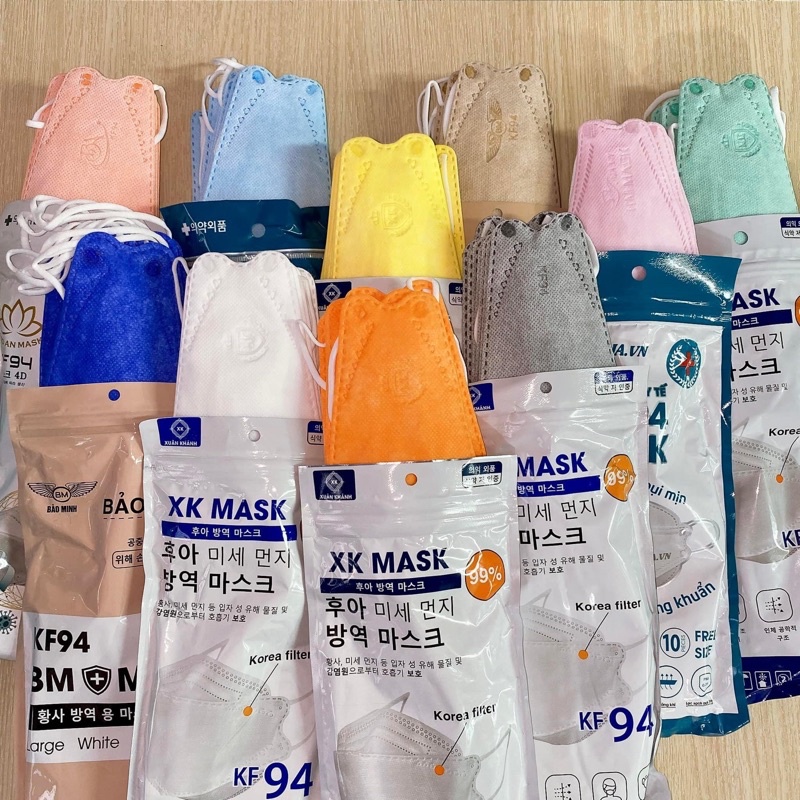 [ 50cái ] Khẩu Trang 4D KF94 Hàn Quốc HOÀNG DŨNG MASK