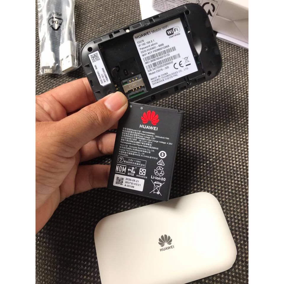 Thiết Bị phát Wifi 4G Huawei E5576 phiên bản quốc tế chính hãng
