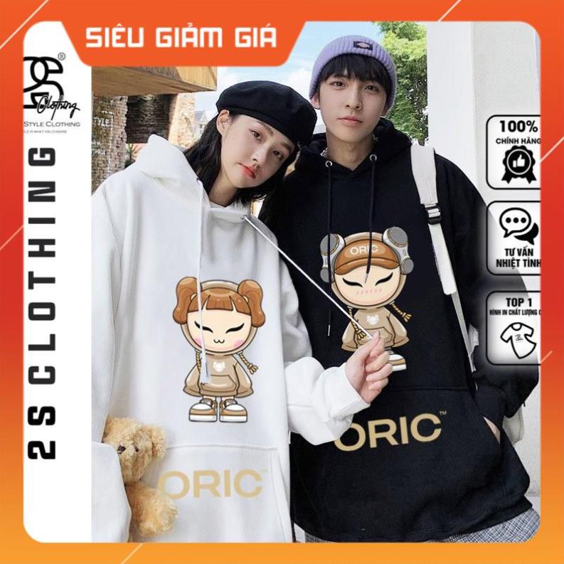 Áo Hoodie Nữ Form Rộng In Hình Oric x 2s Clothing Hoddie Nam Nỉ Bông Ấm Áp Dày Dặn In Hot Trend Áo Đôi Nam Nữ TV5017