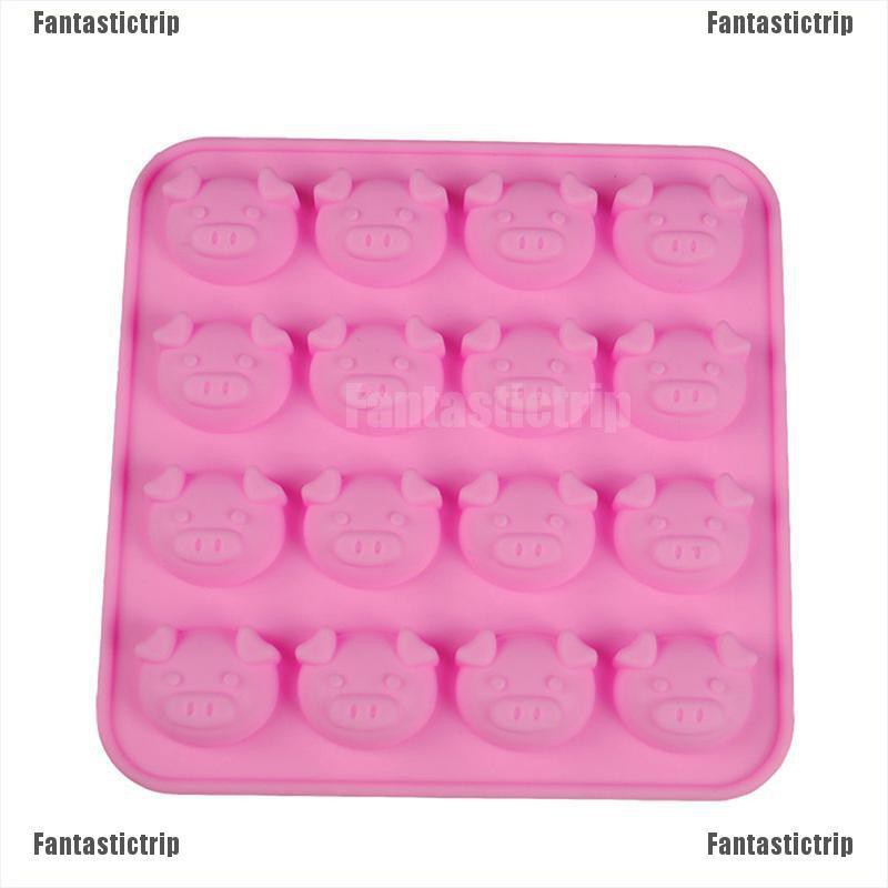 Ốp Điện Thoại Silicone Hình Chú Heo Dễ Thương