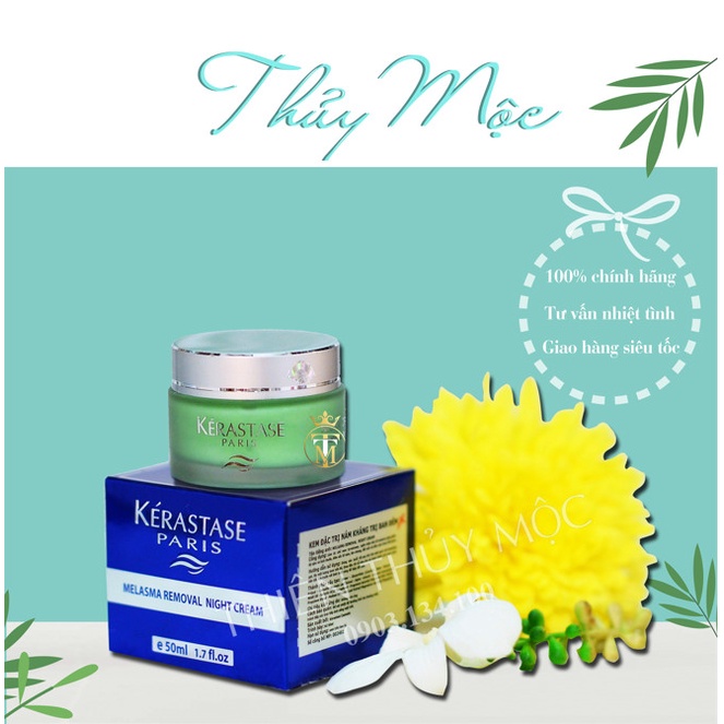 Kem trắng da, giảm thâm nám ban đêm Kerastase Paris 50ml