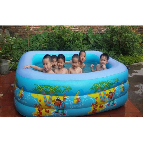 Bể Bơi 3 Tầng Swimming Pool (Tặng Kèm Bơm Hơi Điện) | (TT65)