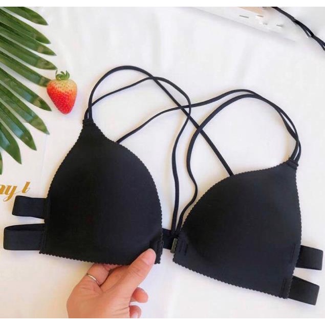 [Giá sỉ] [Áo Đẹp Giá Rẻ] Áo Bra Đúc Su Cài Trước Đệm Bàn Tay Nâng Ngực 810