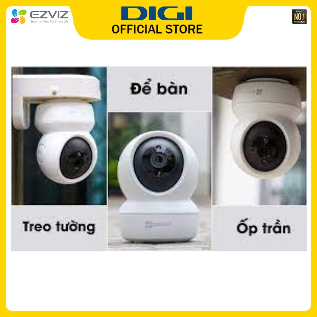 [FREESHIP] Camera Wifi EZVIZ C6N 4MP Full HD 2K - Xoay 360 độ, Đàm Thoại 2 Chiều, Phát Hiện Chuyển Động - DIGI SmartHome