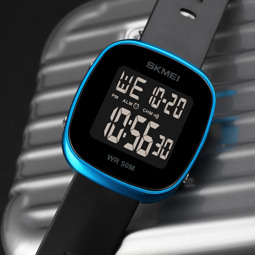 Đồng Hồ Điện Tử Chống Thấm Nước Có Đèn LED Cho Nam SKMEI