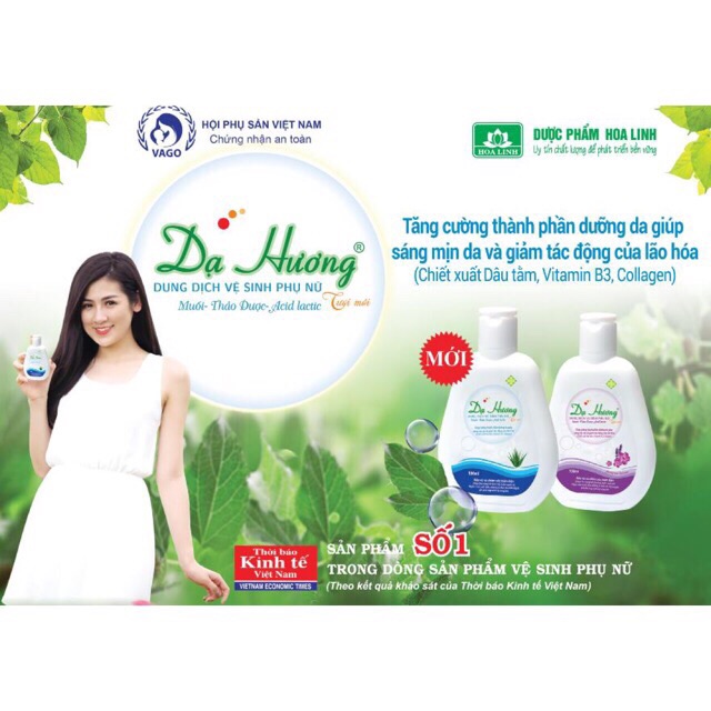 Dung dịch vệ sinh dạ hương 100 ml