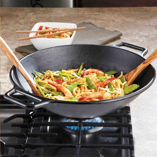 Lodge - Chảo gang Wok - 35.56cm