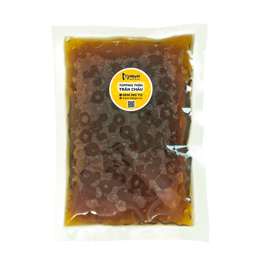 Trân Châu Giòn 3Q Caramel pha trà sữa ăn liền KHÔNG cần nấu 150gr