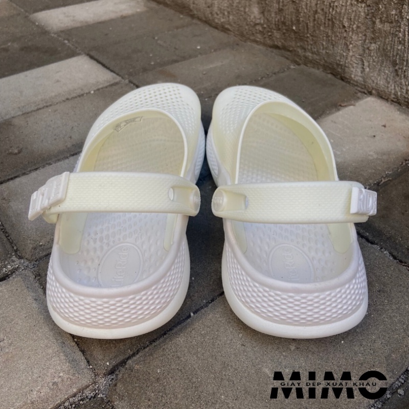 Dép Sục Nam Nữ Literide Gắn Chữ Trắng Full Cực Êm Mềm Nhẹ, Bền Đẹp, Full Box Xịn Xò
