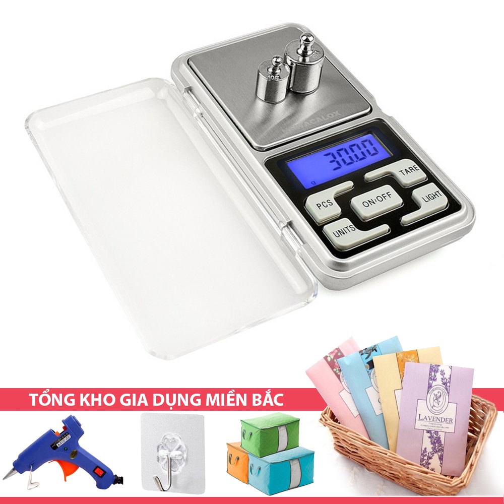 [Tổng Kho Sỉ] Cân Tiểu Li Chính Xác Bỏ Túi XT01 (200gr/0.1gr - Tặng 2 Pin TOSHI Mới)