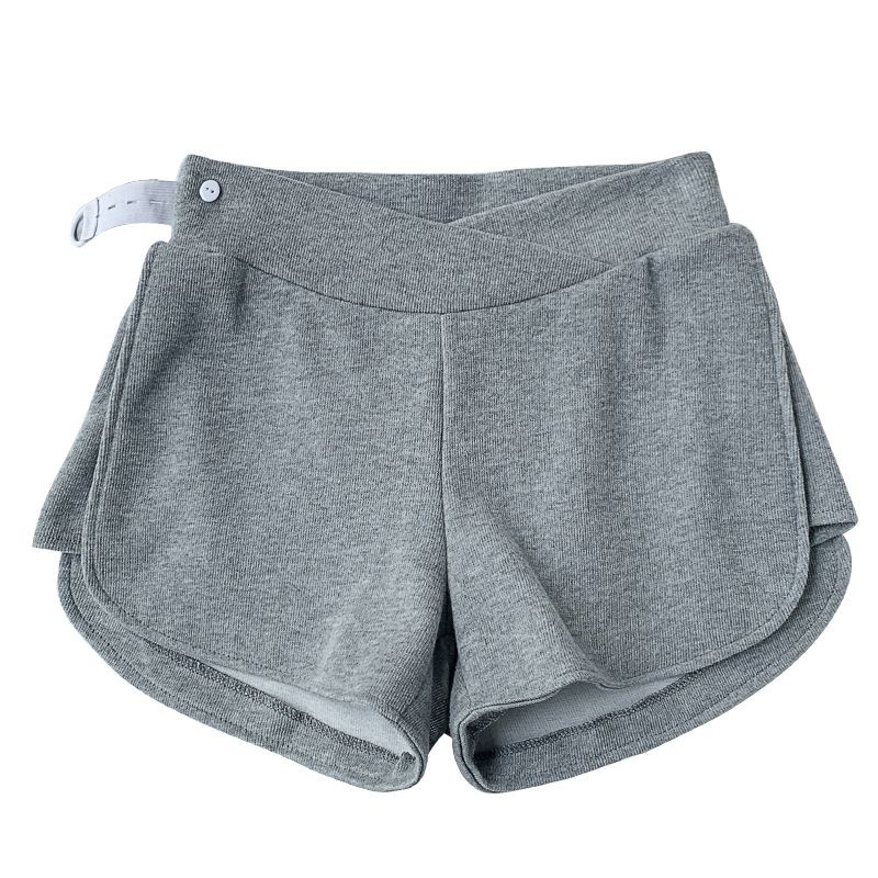 Quần Short Thể Thao Lưng Thấp Thời Trang Mùa Hè Cho Mẹ Bầu