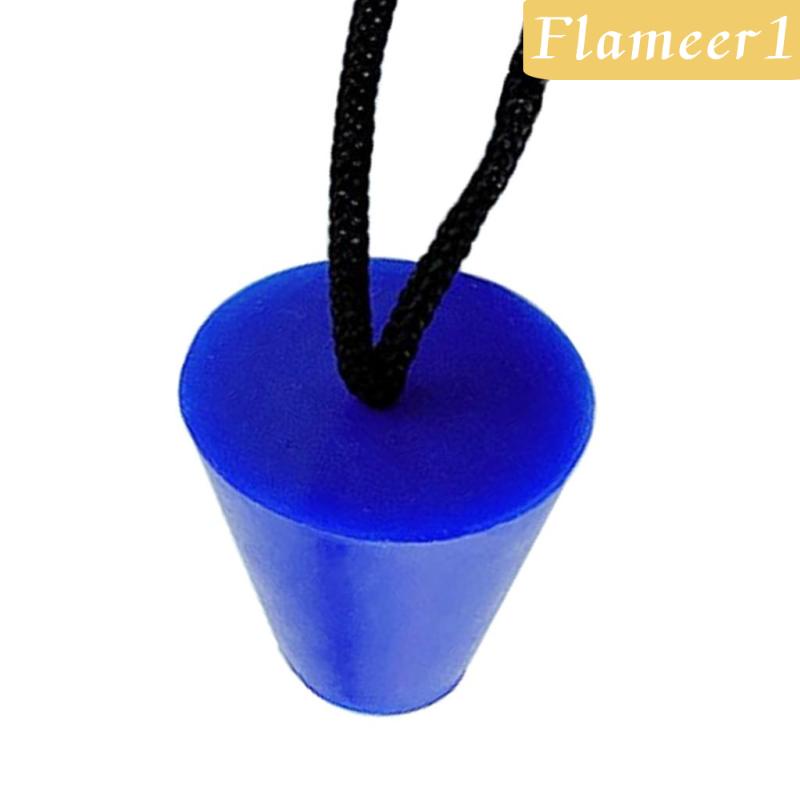 [Flameameer1] Nút Chặn Lỗ Thoát Nước Thuyền Kayak Bằng Cao Su Màu Đen
