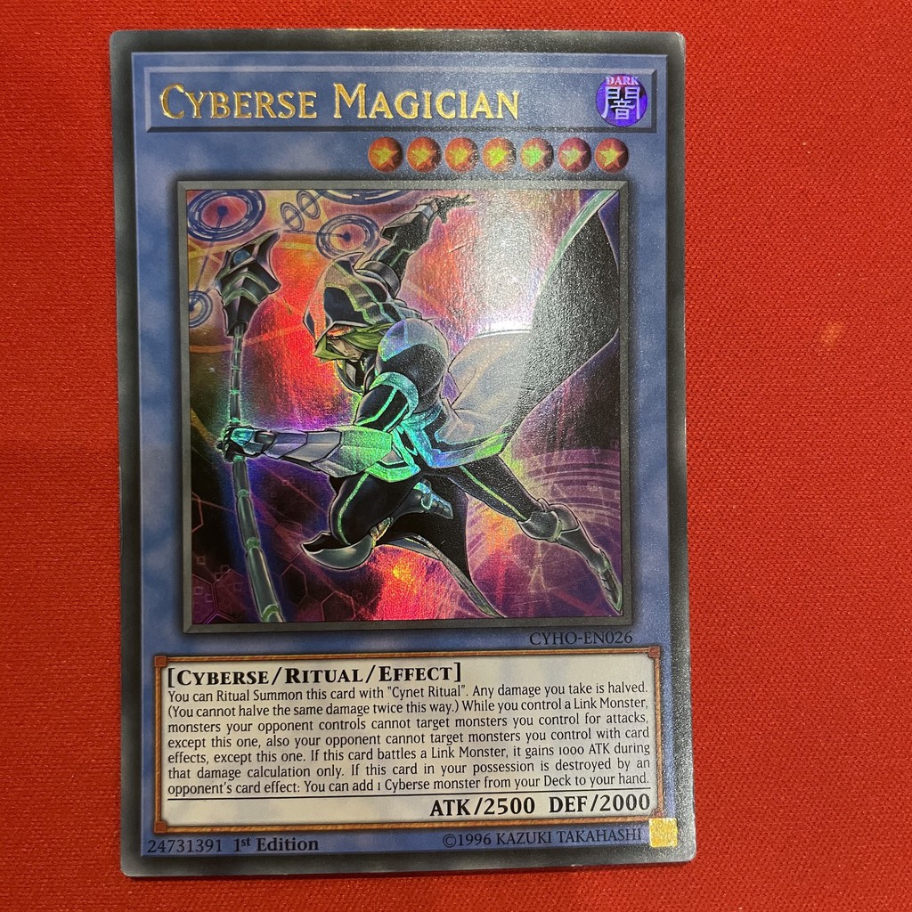 EN-JP]Thẻ Bài Yugioh Chính Hãng] Cyberse Magician