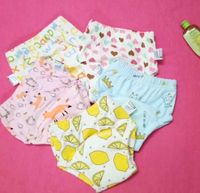 [Chính hãng] Quần bỏ bỉm vải cotton xuất Hàn cho bé trai bé gái