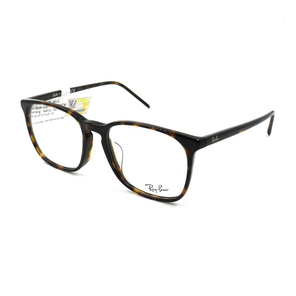 RB5387F-Gọng kính nam nữ Rayban chính hãng (54-18-150), thiết kế dễ đeo bảo vệ mắt