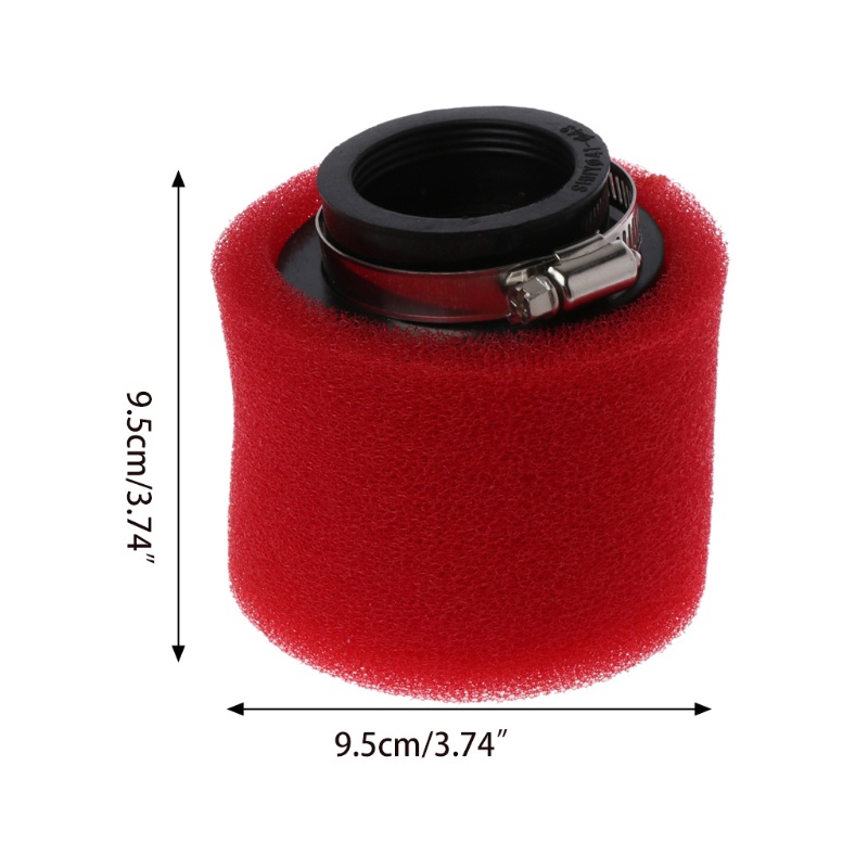 Bộ Lọc Nhiên Liệu Hai Lớp Bằng Bọt Biển Kích Thước 35 / 38 / 40 / 42 / 45 / 48mm Dành Cho Xe Mô Tô