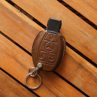 Bao da Mercedes Benz W204 - Vachetta - bao da chìa khoá ô tô