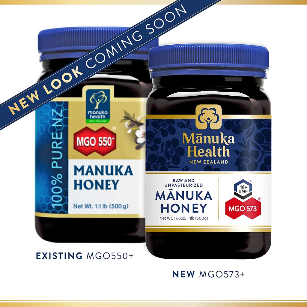 Mật Ong Manuka Health MGO 573+  Manuka Honey - Nhập Khẩu từ NewZealand