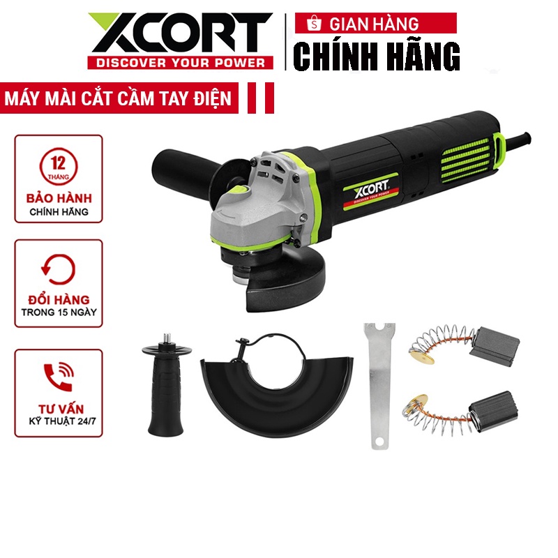 Máy mài cầm tay 1400W XCORT Model XSM11-100 Lõi đồng Kèm đầy đủ phụ kiện
