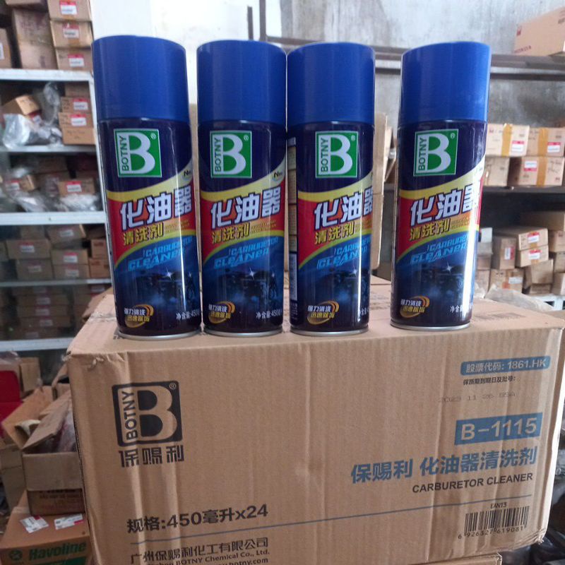 Xịt chế hòa khí sục rửa kim phun súc rửa máy bám cặn bẩn vệ sinh buồng đốt Botny