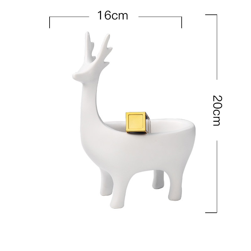 Hươu Để Đồ trang sức, chìa khóa decor nhà cửa