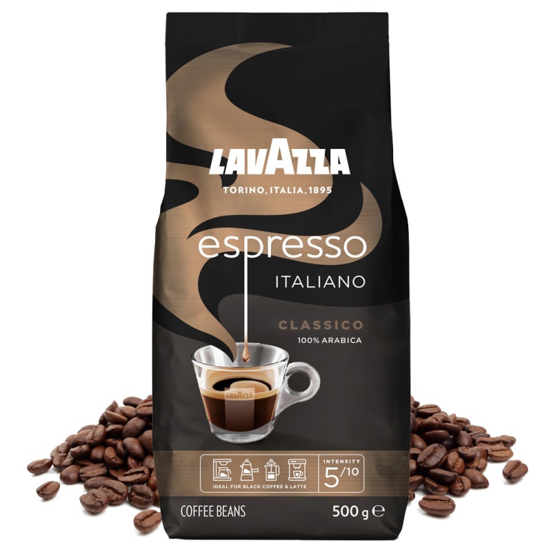 Cà phê hạt đã rang Lavazza 500g Date 3-2025