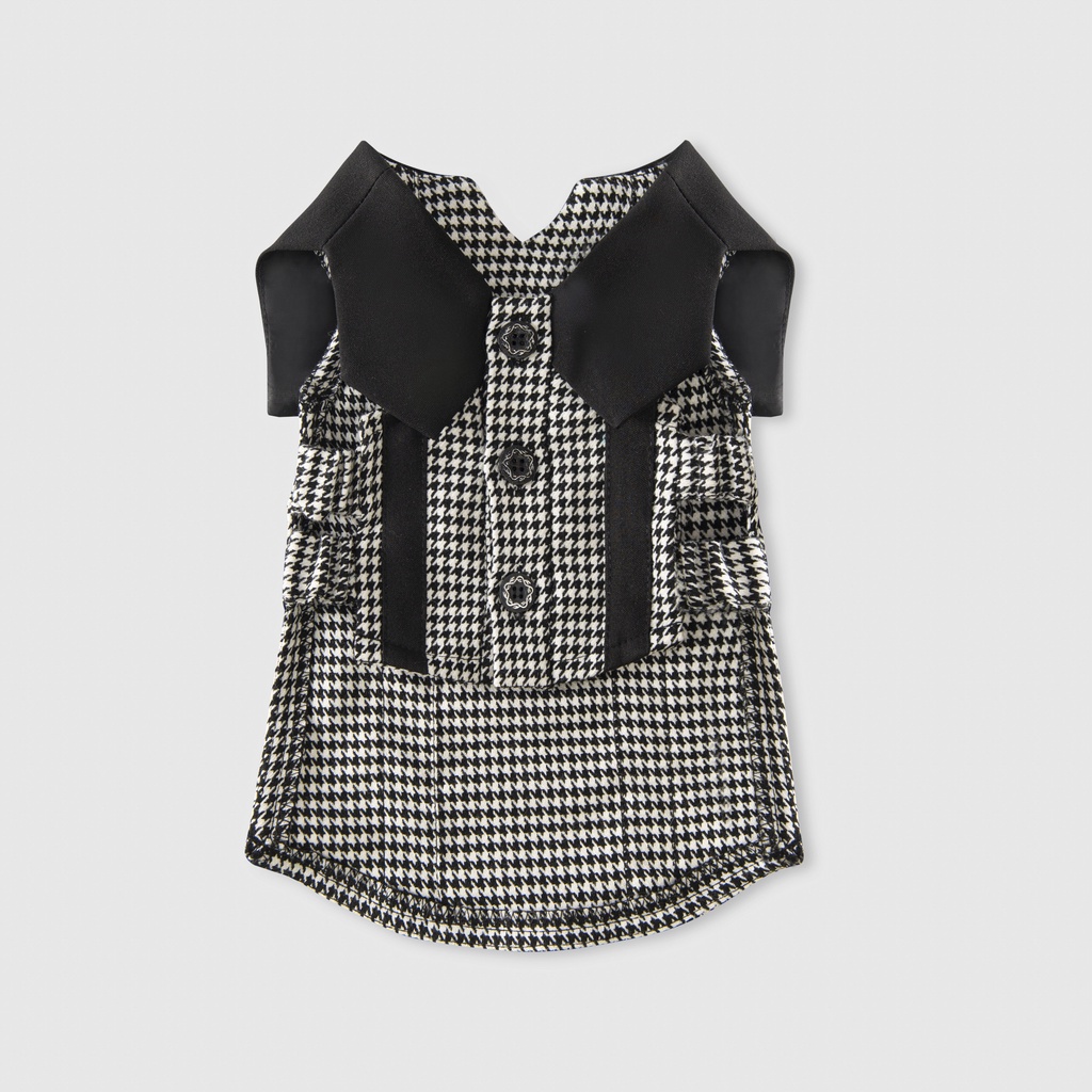 Áo hàng hiệu cho thú cưng SaboCoco - B&W5