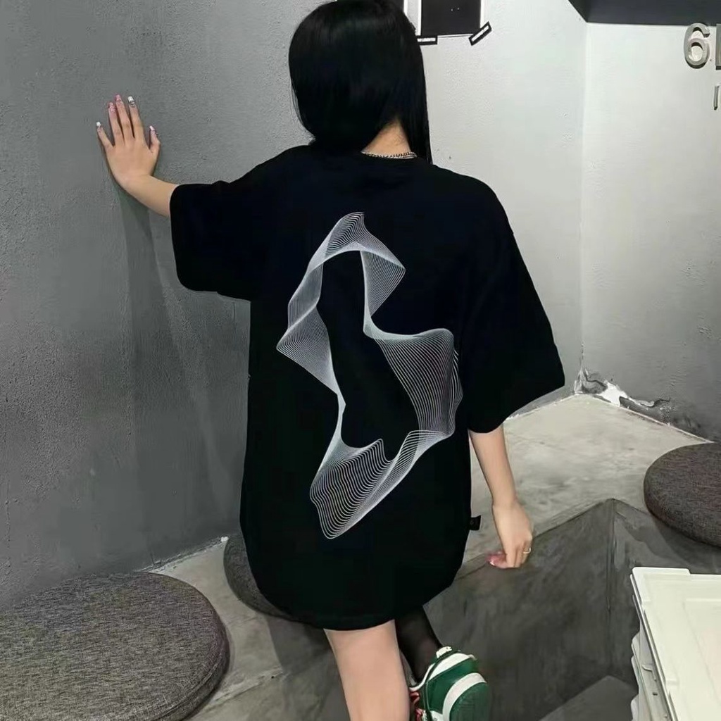 Áo Thun 100% cotton Ngắn Tay Thời Trang Mùa Hè Hàn Quốc Dành Cho Nữ