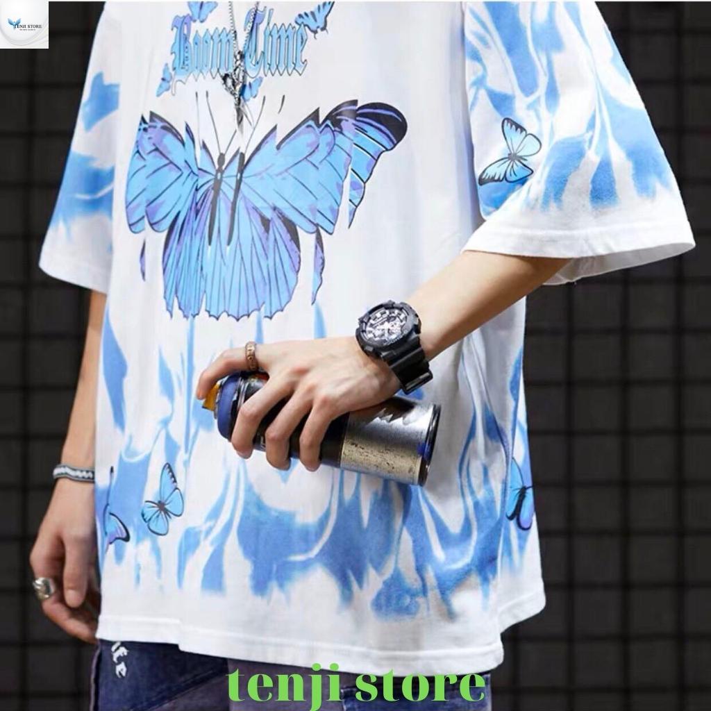 Áo thun nam tenji at03tg áo phông nam thể thao cổ tròn chiếc lá word thun cotton lạnh cao cấp tenji store 1 (44 - 70kg)