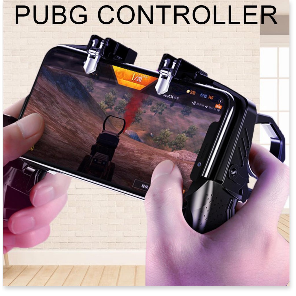 Tay cầm chơi game 4 ngón thiết bị kết nối hỗ trợ PUBG K21 Tay cầm không ồn nút bắn nhanh thượng hạng cho trò chơi PUBG R | BigBuy360 - bigbuy360.vn