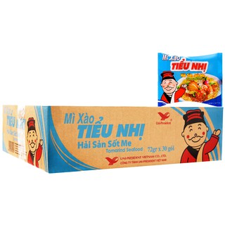 Thùng 30 gói mì xào Tiểu Nhị