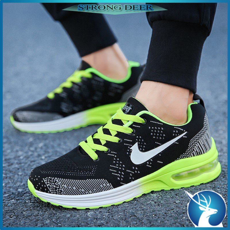 Giày Thể Thao Thoáng Khí Thời Trang Chống Trượt Kiểu Hàn Quốc Trẻ Trung Dành Cho Nam