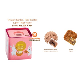 Bánh Trung Thu Casahana Treasure Garden Hồng