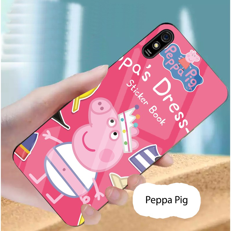 Ốp Xiaomi Redmi 9A mặt kính gương bóng