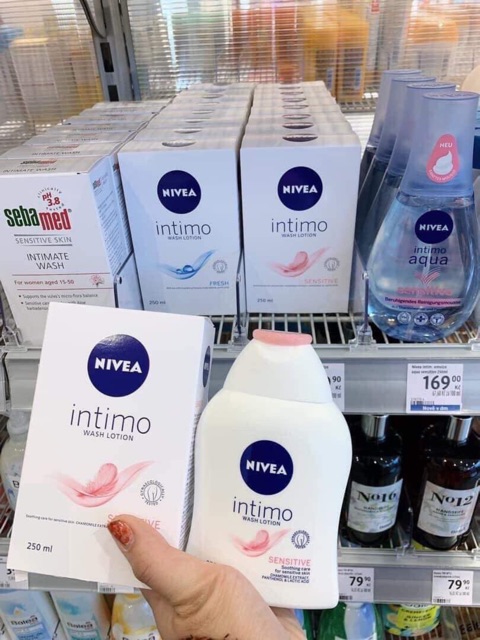 [NỘI ĐỊA ĐỨC] Dung dịch vệ sinh phụ nữ Nivea Intimo, 250ml