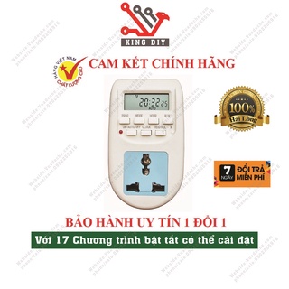 Ổ cắm điện thông minh ,ổ cắm hẹn giờ al-06 tự động bật tắt máy bơm, sạc,.. cài 1 lần dùng quanh năm