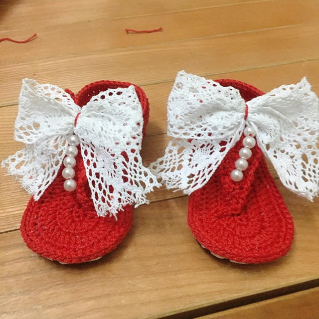 giày bé gái handmade